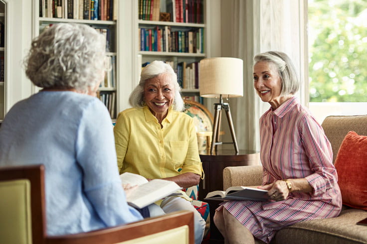 Women enjoy book club