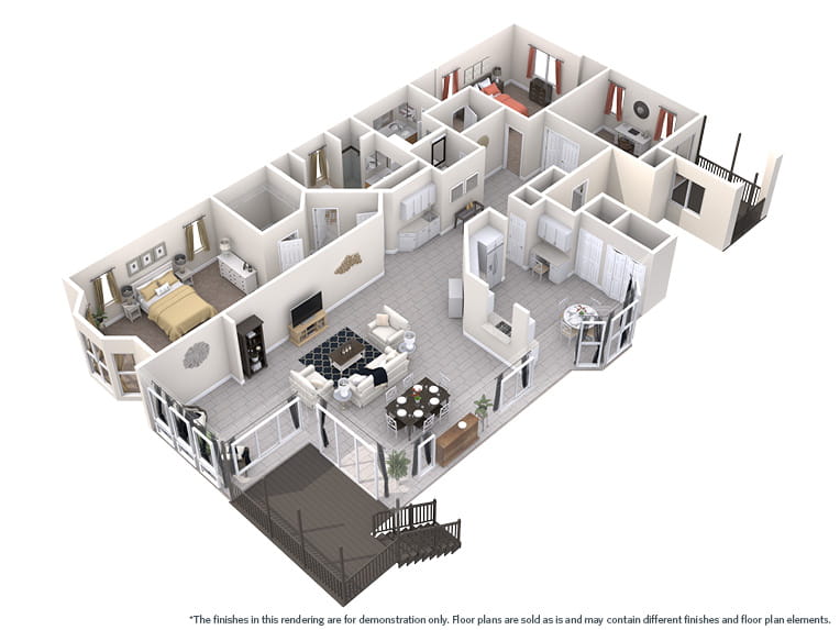 Sand Island (Cottage) - 2605 square feet - 2 Bed, 2.5 Bath + Den