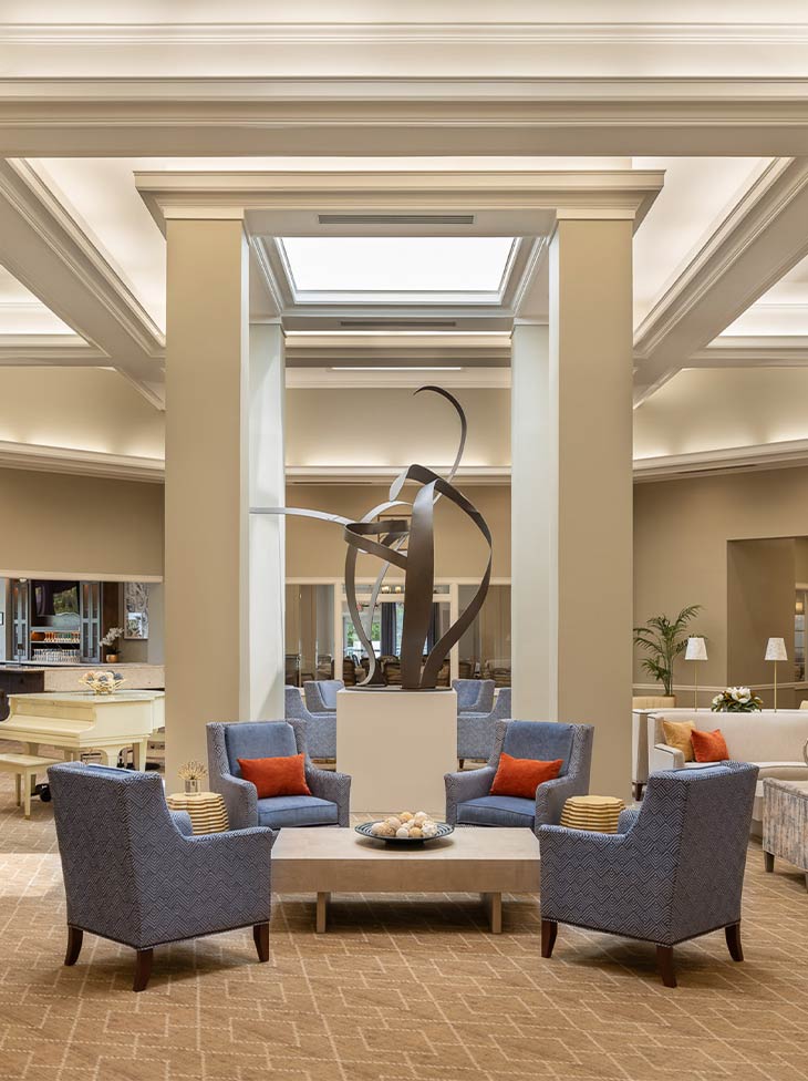 TidePointe lobby.