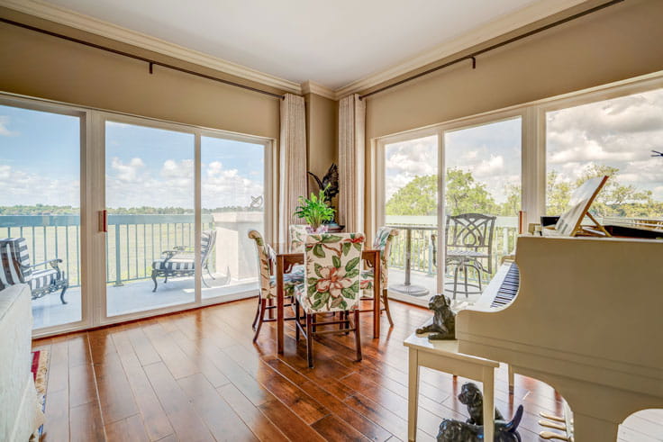 The interior of a TidePointe home.