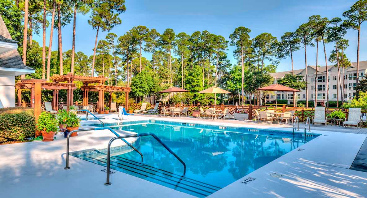 TidePointe, a Vi Community - Outdoor pool. 