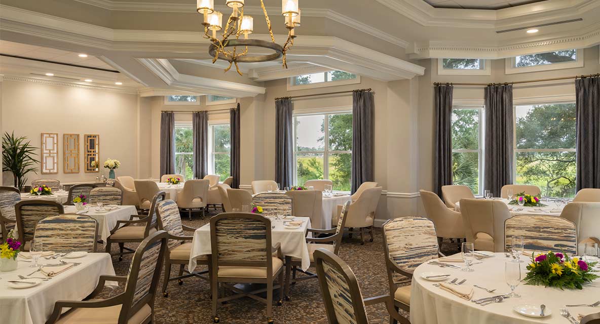 TidePointe, a Vi Community - Magnolia Restaurant. 