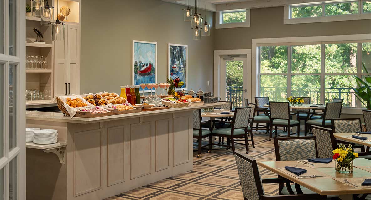 TidePointe, a Vi Community - Clubroom. 