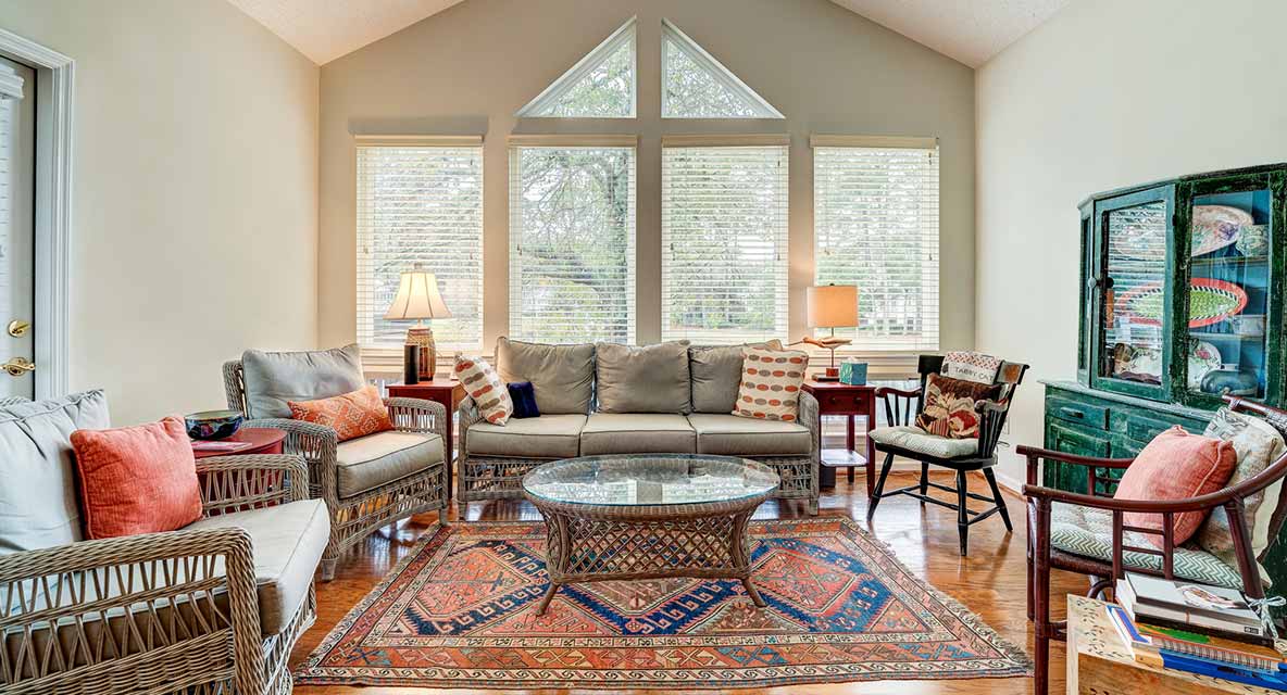 TidePointe, a Vi Community - Living Room. 