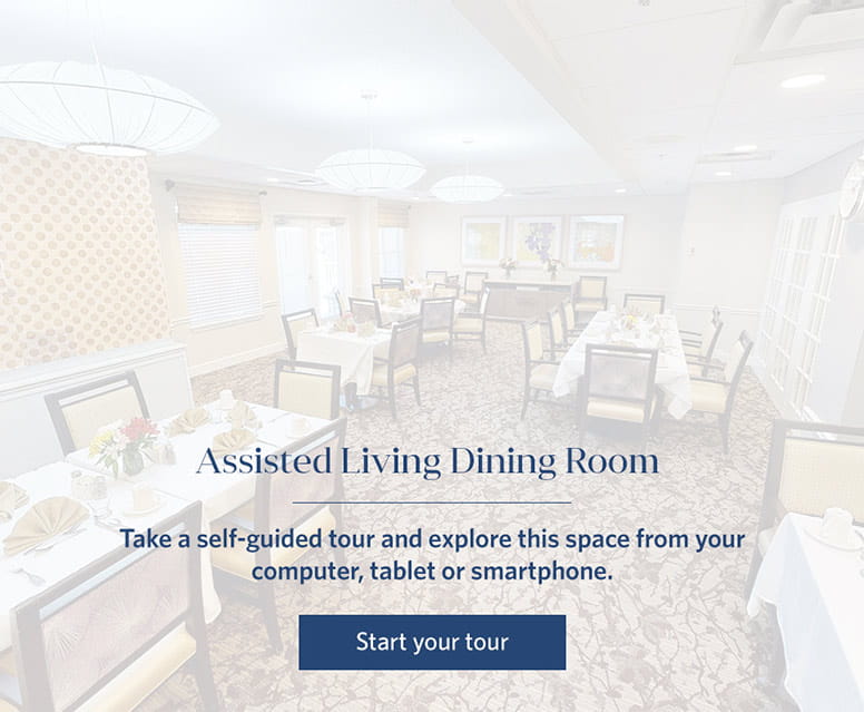 Assisted Living Dining Room - Broad Creek Care Center