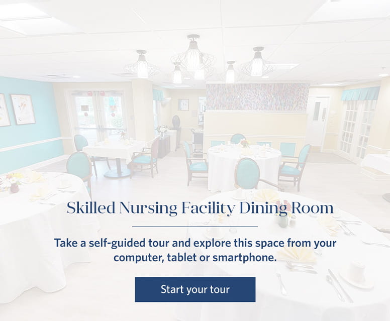 Skilled Nursing Facility Dining Room - Broad Creek Care Center