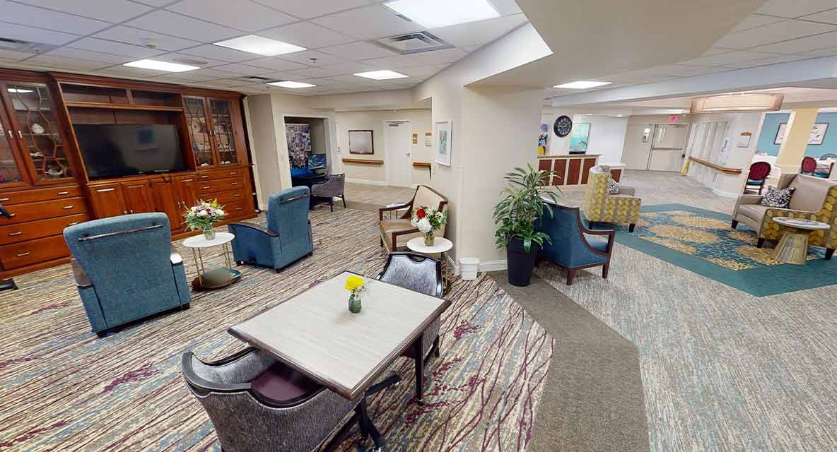 Skilled Nursing Facility Dining Room - Broad Creek Care Center