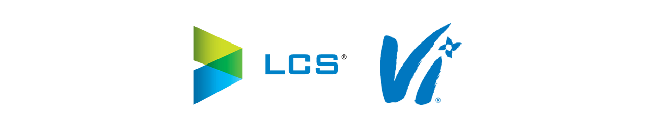 The LCS and Vi logos side by side