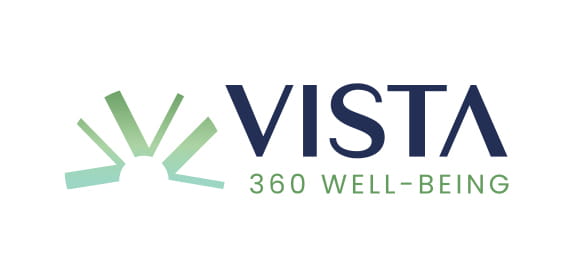 Vista 360 Well-Being logo. 