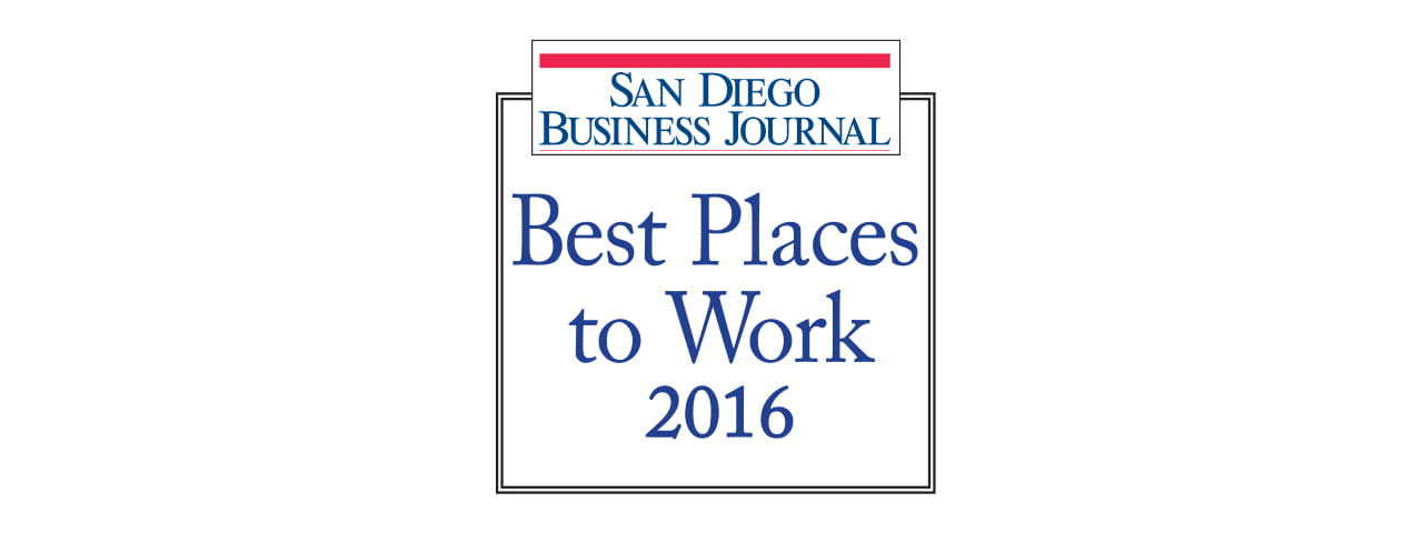 2016 - Best Places to Work La Jolla - Vi